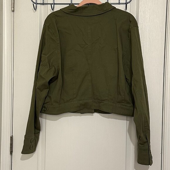 Torrid Twill Safari Jacket Size 2 - Picture 12 of 12